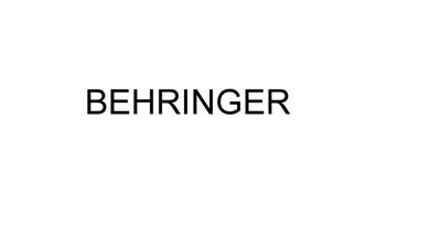 Trademark BEHRINGER