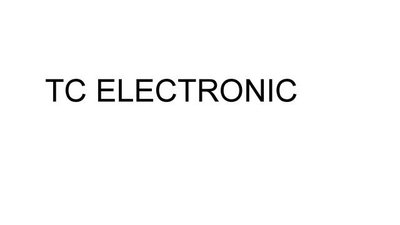 Trademark TC ELECTRONIC