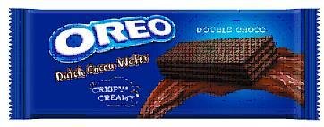 Trademark OREO Dutch Cocoa Wafer Crispy & Creamy (Double Choco) [LABEL]