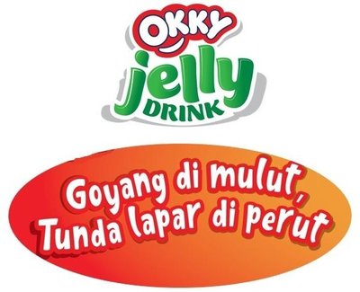 Trademark OKKY JELLY DRINK GOYANG DI MULUT TUNDA LAPAR DI PERUT + lukisan