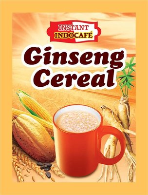 Trademark INDOCAFE GINSENG CEREAL dan lukisan