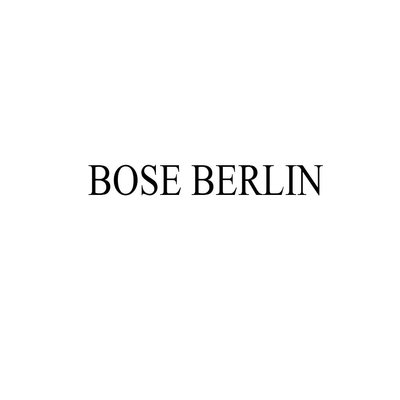 Trademark BOSE BERLIN