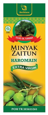 Trademark MINYAK ZAITUN HAROMAIN BARIKLANA