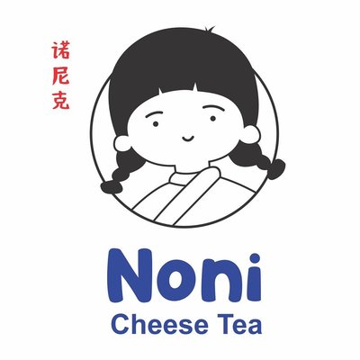 Trademark NONI CHEESE TEA + LOGO dan Tulisan Kanji