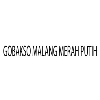 Trademark GOBAKSO MALANG MERAH PUTIH