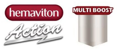 Trademark hemaviton Action MULTI BOOST + Logo
