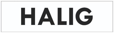 Trademark HALIG + LOGO