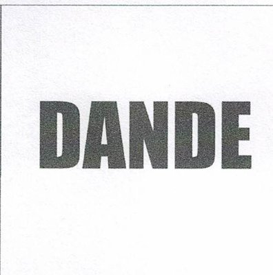 Trademark DANDE