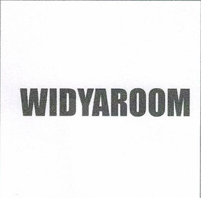 Trademark WIDYAROOM