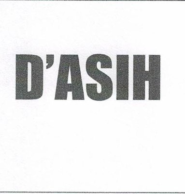 Trademark D'ASIH