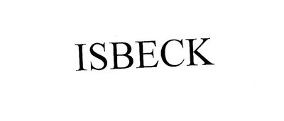 Trademark ISBECK