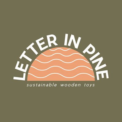 Trademark LETTER IN PINE + Lukisan