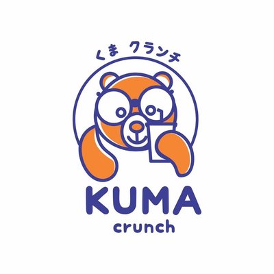 Trademark KUMA CRUNCH + Logo dan Tulisan Kanji