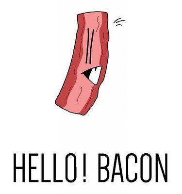 Trademark HELLO! BACON + LUKISAN