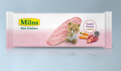 Trademark Milna Crackers Sachet Sweet Potato Carrot