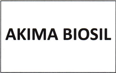 Trademark AKIMA BIOSIL