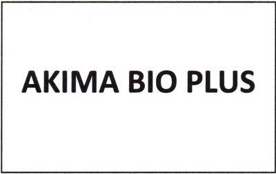 Trademark AKIMA BIO PLUS