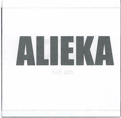 Trademark ALIEKA