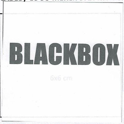 Trademark BLACKBOX