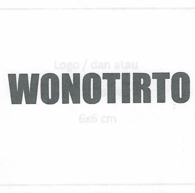 Trademark WONOTIRTO