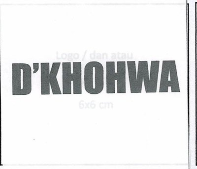 Trademark D"KHOHWA