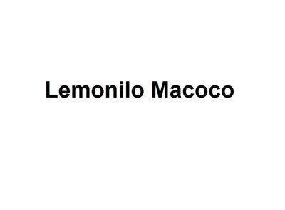 Trademark Lemonilo Macoco