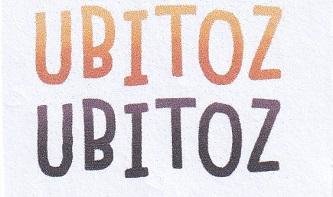 Trademark UBITOZ UBITOZ