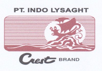 Trademark PT. INDO LYSAGHT CREST BRAND & Logo