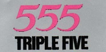 Trademark TRIPLE FIVE 555