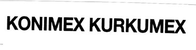 Trademark KONIMEX KURKUMEX