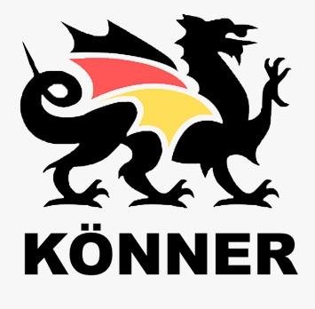 Trademark KÖNNER dan lukisan