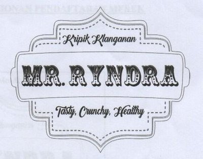 Trademark MR. RYNDRA