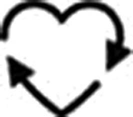 Trademark HEART WITH ARROWS LOGO