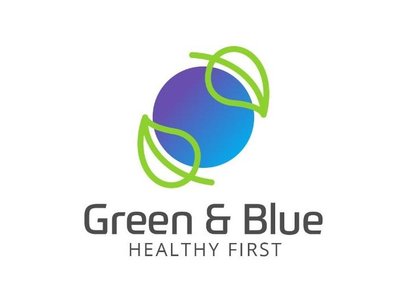 Trademark Green & Blue