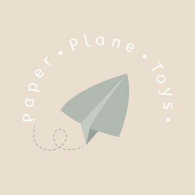 Trademark Paper Plane Toys + Lukisan