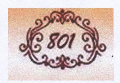 Trademark 801 DAN LOGO