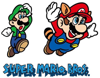 Trademark SUPER MARIO BROS. + Lukisan