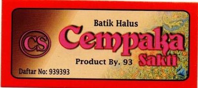 Trademark Batik Halus Cempaka Sakti