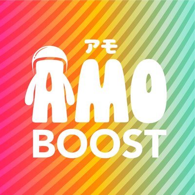 Trademark AMO BOOST + LUKISAN + HURUF KANJI