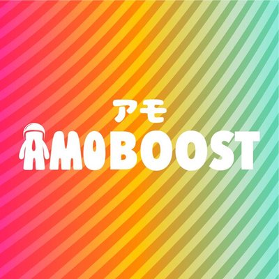 Trademark AMOBOOST + LUKISAN + HURUF KANJI