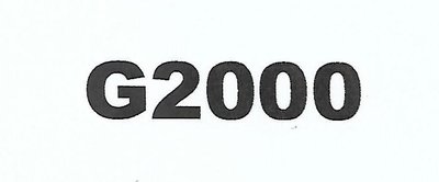 Trademark G2000