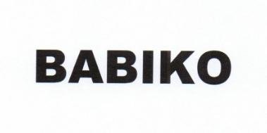 Trademark BABIKO