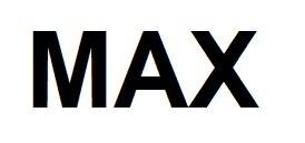 Trademark MAX