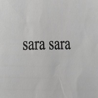 Trademark SARA SARA