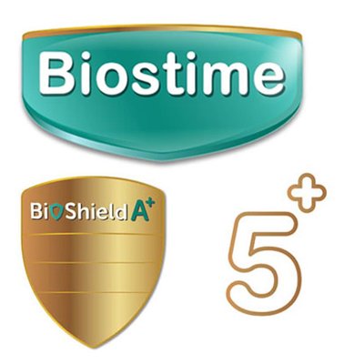 Trademark Biostime BioShield A+ 5+ & Logo