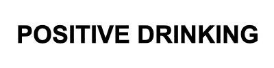 Trademark POSITIVE DRINKING