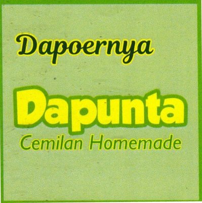 Trademark Dapoer Dapunta