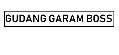 Trademark GUDANG GARAM BOSS