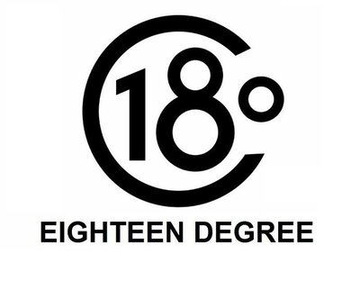 Trademark 18 DERAJAT CELCIUS + LOGO dan Kata EIGHTEEN DEGREE