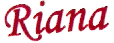 Trademark RIANA